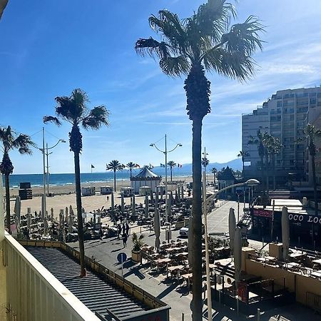 קאנט אן רוסיון Appartement 20 Mts Plage, Pl Mediterranee, Vue Mer Parking מראה חיצוני תמונה