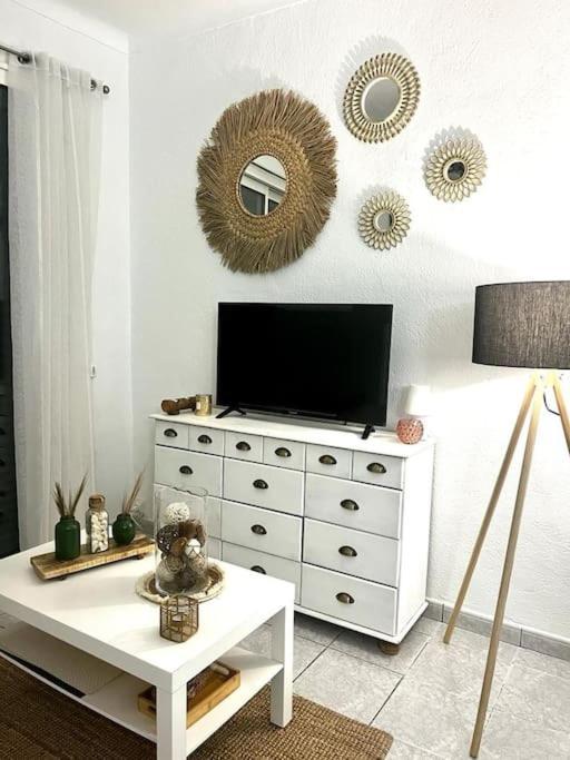 קאנט אן רוסיון Appartement 20 Mts Plage, Pl Mediterranee, Vue Mer Parking מראה חיצוני תמונה