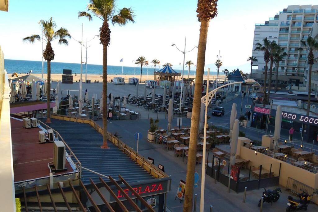 קאנט אן רוסיון Appartement 20 Mts Plage, Pl Mediterranee, Vue Mer Parking מראה חיצוני תמונה