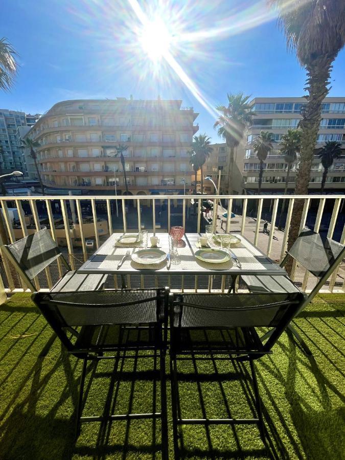 קאנט אן רוסיון Appartement 20 Mts Plage, Pl Mediterranee, Vue Mer Parking מראה חיצוני תמונה