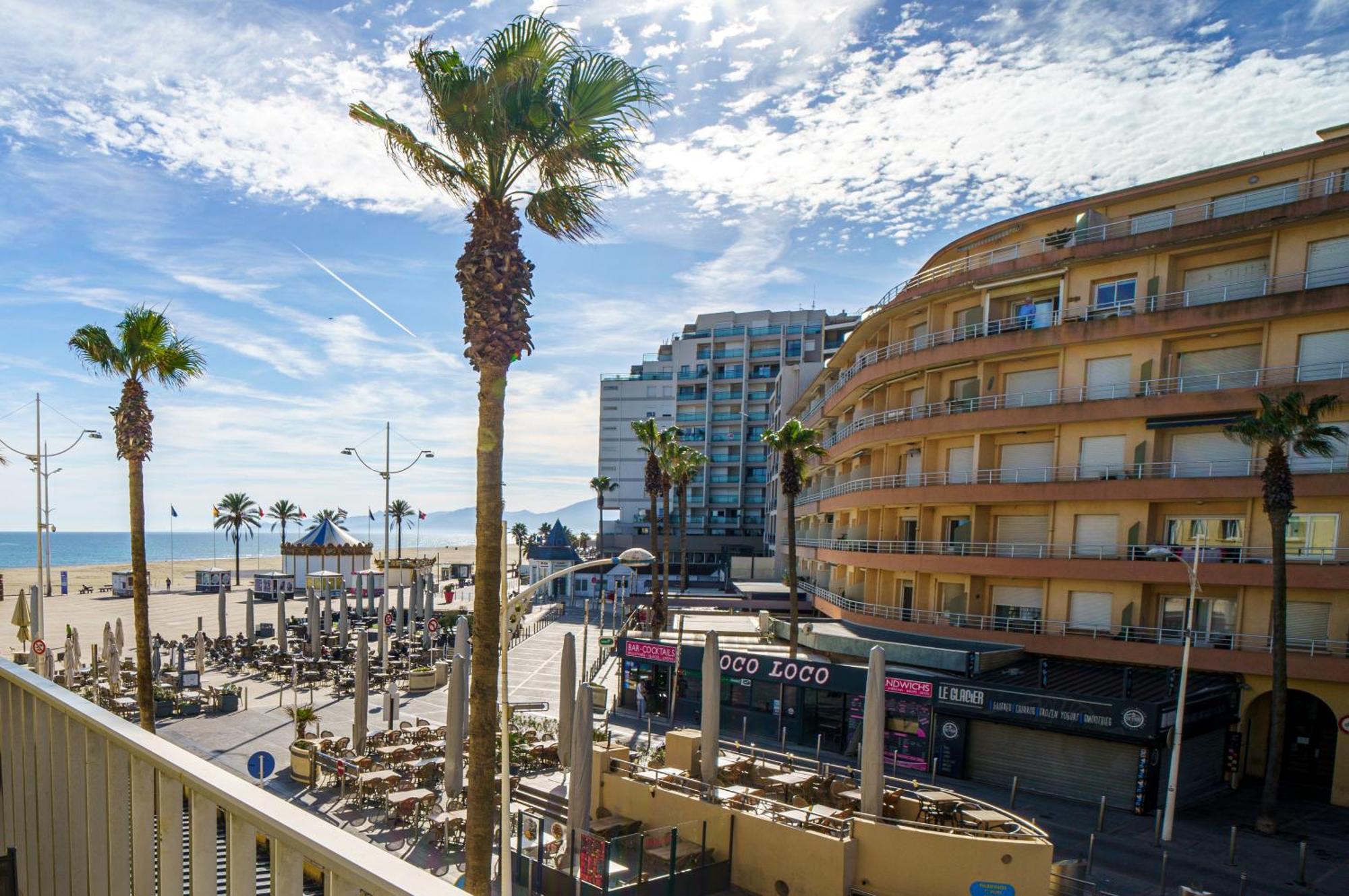 קאנט אן רוסיון Appartement 20 Mts Plage, Pl Mediterranee, Vue Mer Parking מראה חיצוני תמונה