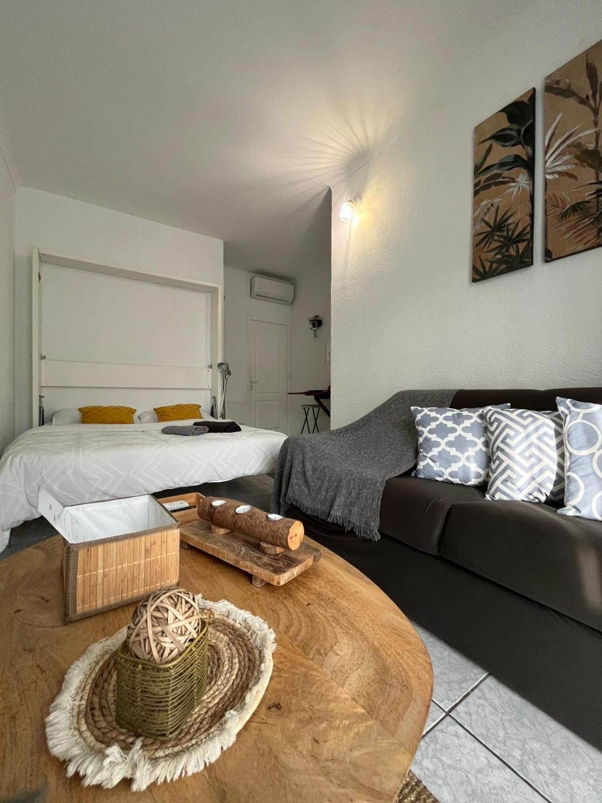 קאנט אן רוסיון Appartement 20 Mts Plage, Pl Mediterranee, Vue Mer Parking מראה חיצוני תמונה