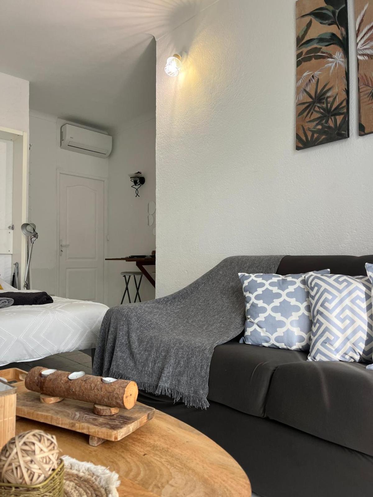 קאנט אן רוסיון Appartement 20 Mts Plage, Pl Mediterranee, Vue Mer Parking מראה חיצוני תמונה