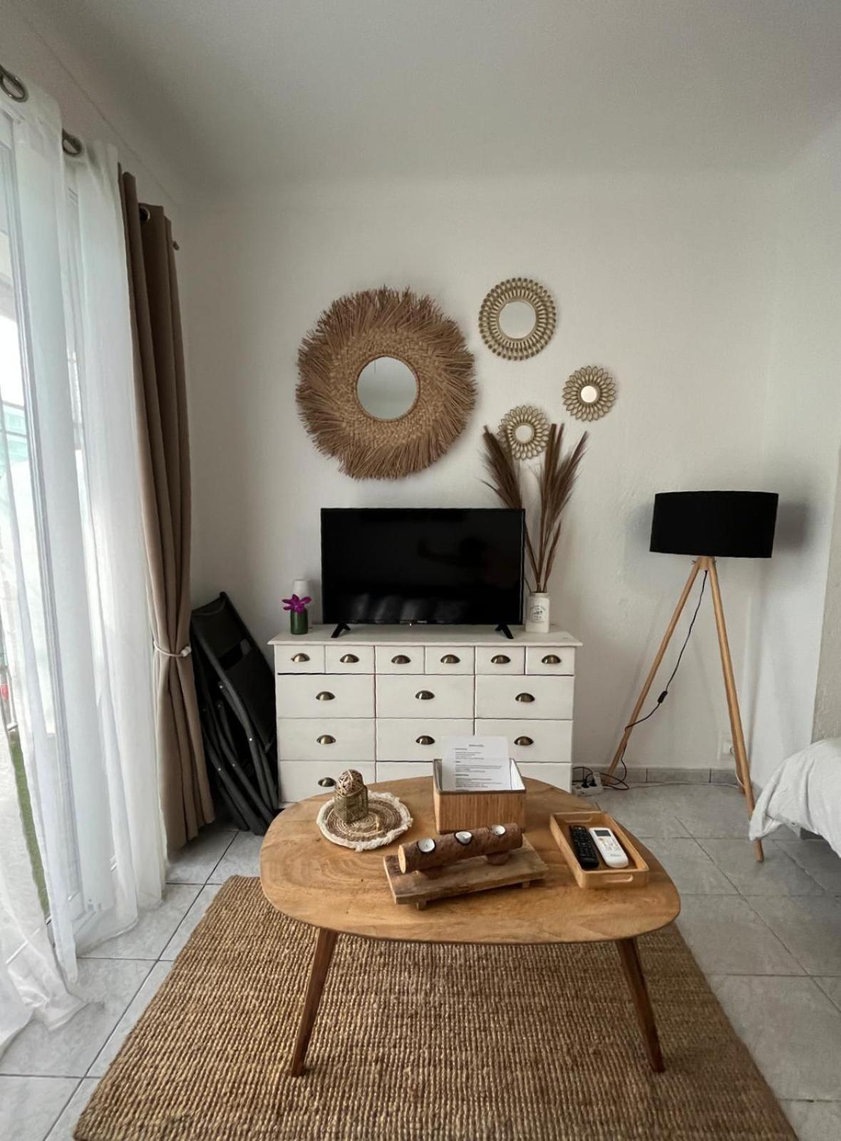 קאנט אן רוסיון Appartement 20 Mts Plage, Pl Mediterranee, Vue Mer Parking מראה חיצוני תמונה